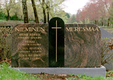 Mäntsälän Aurora ja Musta graniitti - 145x70 cm